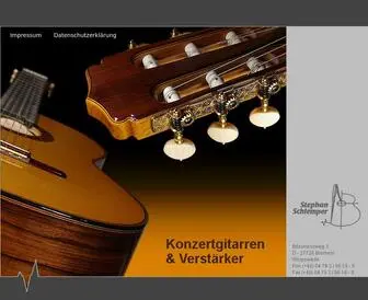 SChlemper-Guitars.com(Stephan Schlemper) Screenshot