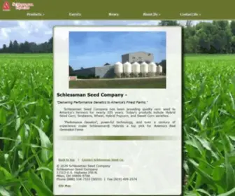 SChlessman-Seed.com(Schlessman's mission) Screenshot