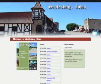 SChleswigia.com(Schleswig Iowa) Screenshot