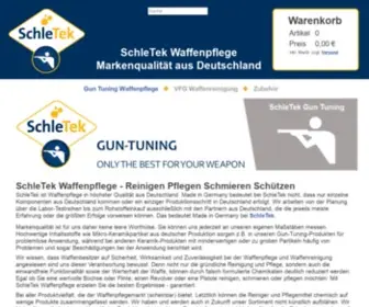 SChletek-Waffenpflege.de(SchleTek Waffenpflege) Screenshot