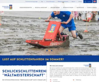 SChlickschlittenrennen.de(Wältmeisterschaft) Screenshot