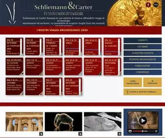 SChliemann-Carter.it(Schliemann & Carter) Screenshot