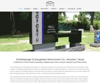 SChlitzbergers.com(Cemetery Headstones) Screenshot