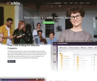 SChlix.com(SCHLIX CMS) Screenshot