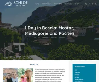 SChloetravels.com(Schloe Travels) Screenshot