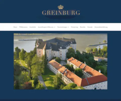 SChloss-Greinburg.at(Schloss Greinburg) Screenshot