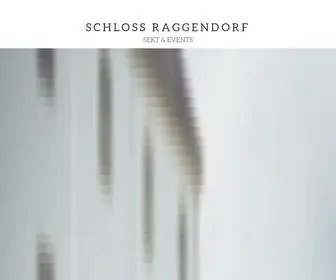 SChloss-Raggendorf-Events.com(Schloss Raggendorf Sekt & Events) Screenshot