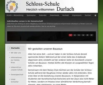 SChloss-Schule-Durlach.de(An der schloss) Screenshot