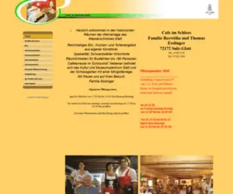 SChlosscafeglatt.de(Gaststätten & Restaurants) Screenshot