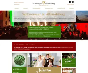 SChlossgut-Altlandsberg.de(Schlossgut Altlandsberg) Screenshot