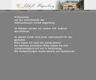 SChlosshagenburg.com(Schloß Hagenburg) Screenshot