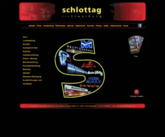 SChlottag.com(Schlottag Lichtwerbung) Screenshot