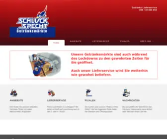 SChluckspecht.com(Getränke) Screenshot