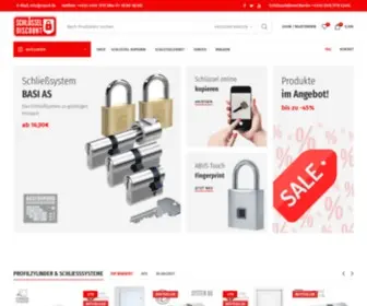 SChluessel.discount(Discount-Shop für Sicherheit) Screenshot