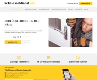 SChluesseldienst-365.de(Schlüsseldienst in der nähe ❷❹ Std) Screenshot