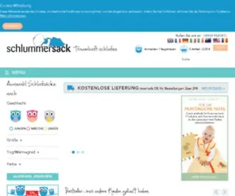 SChlummersack.de(Babyschlafsack & Kinderschlafsack von Schlummersack) Screenshot