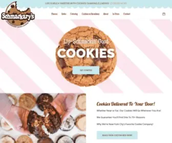 SChmackarys.com(More cookie flavors than anywhere else on planet earth) Screenshot