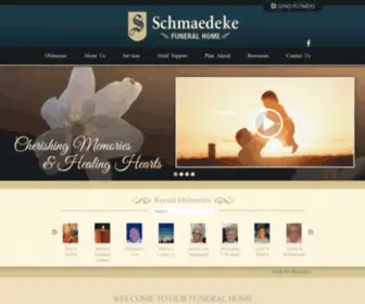 SChmaedekefuneralhome.com(Schmaedeke Funeral Home) Screenshot