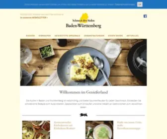 SChmeck-Den-Sueden.de(Baden-Württemberg) Screenshot