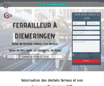 SChmidt-Freres.fr(Ferrailleur Diemeringen) Screenshot