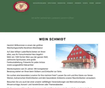 SChmidt-Vlotho.de(Wein Schmidt Vlotho) Screenshot