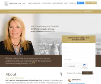 SChmidtgladstone.com(Salt Lake City Divorce Attorney) Screenshot