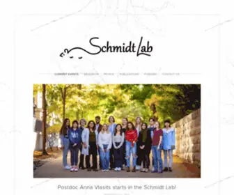 SChmidtlab-Northwestern.com(Schmidt Lab) Screenshot