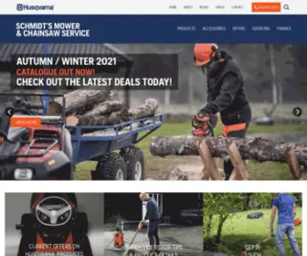 SChmidtsmowers.com.au(Schmidts Mowers and Chainsaw Service) Screenshot