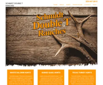 SChmidttexashunting.com(Schmidt Double T Ranches) Screenshot