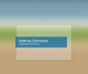 SChmiedel-Gewuerze.de(Matthias Schmiedel) Screenshot