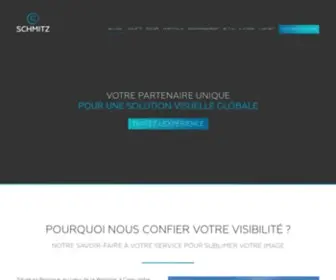 SChmitz.be(Imprimerie digitale et solutions visuelles) Screenshot