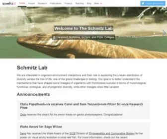 SChmitzlab.info(Schmitz Lab) Screenshot