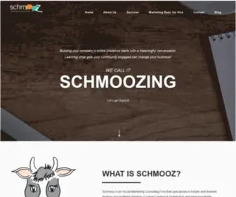 SChmooz.ca(The Social Marketing Experts) Screenshot