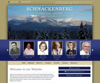 SChnackenbergfh.com(Schnackenberg Funeral Home) Screenshot