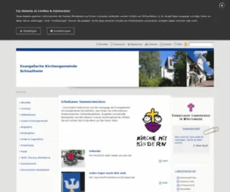 SChnaitheim-Evangelisch.de(Evangelische Kirchengemeinde Schnaitheim) Screenshot