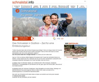 SChnalstal.info(Südtirol) Screenshot