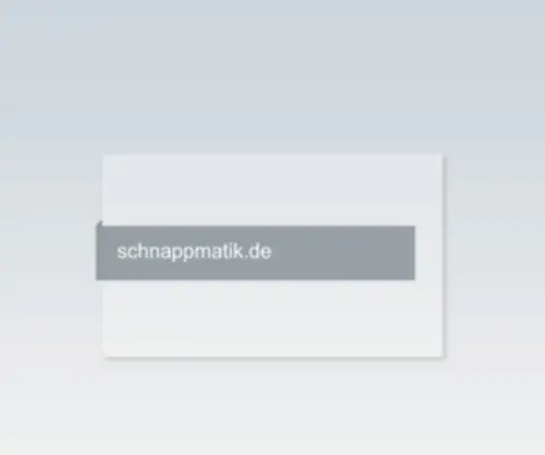 SChnappmatik.de(SChnappmatik) Screenshot