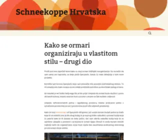 SChneekoppe.com.hr(Schneekoppe Hrvatska) Screenshot