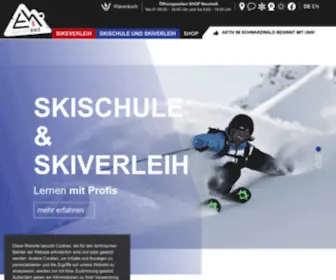 SChneesportschule.de(Ski-Hirt im Schwarzwald) Screenshot