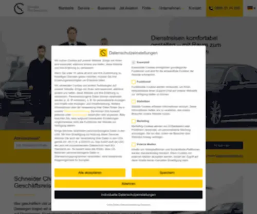 SChneider-Chauffeur.de(Schneider Chauffeurservice) Screenshot