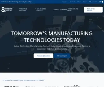 SChneider-Company.com(Schneider & Company) Screenshot