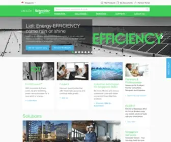 SChneider-Electric.com.sg(Schneider Electric Singapore) Screenshot