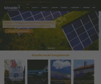 SChneider-Solar.de(Schneider Solar) Screenshot