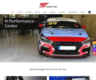 SChneider-Tuning.com(Schneider Tuning) Screenshot