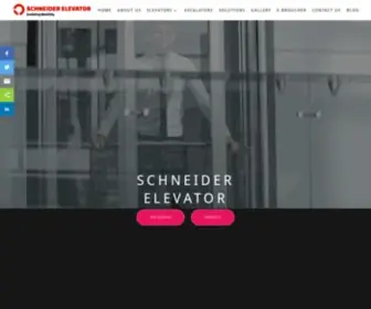 SChneiderelevator.in(Best elevator and escalator company) Screenshot