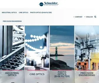 SChneiderkreuznach.com(Industrial Optics) Screenshot