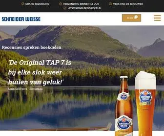 SChneiderweisse.nl(Schneider Weisse brouwt Weizen bieren van absolute wereldklasse. Zo) Screenshot