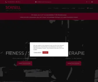 SChnell-Online.de(Schnell Trainingsgeräte) Screenshot