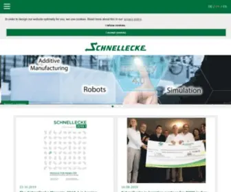 SChnellecke.com(Willkommen bei Schnellecke) Screenshot