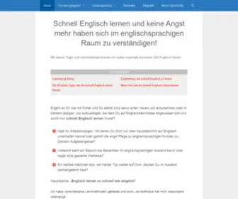 SChnellenglischlernen.de(Schnell Englisch lernen) Screenshot